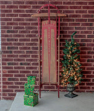 Load image into Gallery viewer, Royal Racer Red Runner Sled Vintage Holiday Decor - Eagle&#39;s Eye Finds
