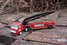 Load image into Gallery viewer, Tonka Fire Truck with Aerial Ladder Vintage Children&#39;s Toy - Eagle&#39;s Eye Finds
