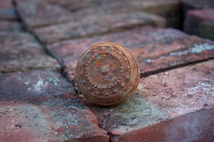 Ornate Metal Doorknob Vintage Industrial Salvage - Eagle's Eye Finds