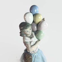 Load image into Gallery viewer, Lladro Balloon Seller No. 5141 Vintage Retired Figurine - Eagle&#39;s Eye Finds
