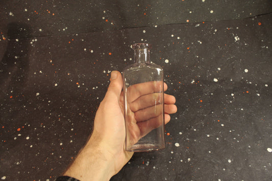 Old Purple Glass Bottle Vintage - Eagle's Eye Finds