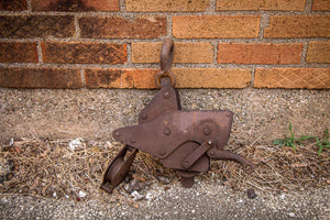 Metal Hay Trolley Vintage Modern Industrial Decor - Eagle's Eye Finds