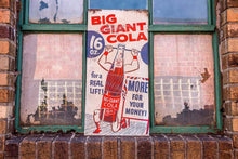 Load image into Gallery viewer, Big Giant Cola Soda Pop Tin Sign Vintage Wall Advertising Decor - Eagle&#39;s Eye Finds

