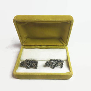 Fenwick and Sailor Buick Silver Cufflinks Vintage Car Accessories - Eagle's Eye Finds