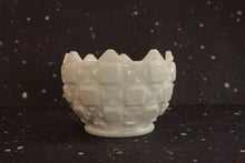 Load image into Gallery viewer, Westmoreland Old Quilt Milk Glass Bowl Vintage Glassware - Eagle&#39;s Eye Finds
