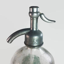 Load image into Gallery viewer, Paddock Club Beverage Co. Seltzer Bottle Vintage Equestrian Barware - Eagle&#39;s Eye Finds
