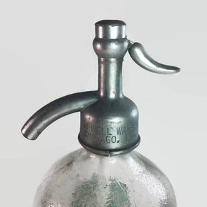 Paddock Club Beverage Co. Seltzer Bottle Vintage Equestrian Barware - Eagle's Eye Finds