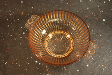Load image into Gallery viewer, Oyster and Pearl Pink Bowl Vintage Depression Glass - Eagle&#39;s Eye Finds
