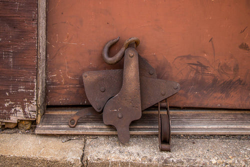 Metal Hay Trolley Vintage Modern Industrial Decor - Eagle's Eye Finds