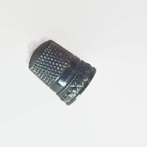 Diamond Patterned Sterling Silver Thimble Vintage Sewing Collectable - Eagle's Eye Finds