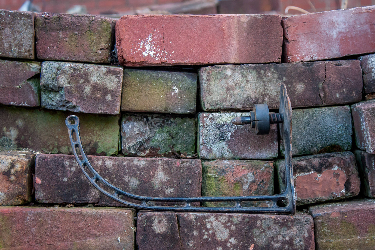 String Holder Wall Hook Vintage General Store Cast Iron Wall Hanger - Eagle's Eye Finds