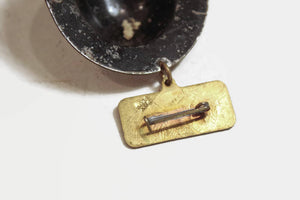 WWI Doughboy Helmet Pin Dayton 1922 Vintage Medal Pin - Eagle's Eye Finds