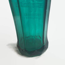 Load image into Gallery viewer, Aqua Paneled Sparkling Seltzer Water Bottle Vintage Barware Columbia Beverage Co. Chicago Illinois - Eagle&#39;s Eye Finds
