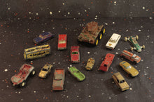 Load image into Gallery viewer, Toy Car Lot Vintage Bundle of 16 Metal Diecast Vehicles - Eagle&#39;s Eye Finds
