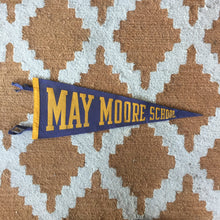 Load image into Gallery viewer, May Moore School Vintage Felt Pennant Wall Decor - Eagle&#39;s Eye Finds
