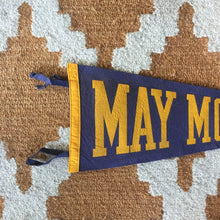 Load image into Gallery viewer, May Moore School Vintage Felt Pennant Wall Decor - Eagle&#39;s Eye Finds
