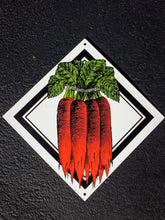 Load image into Gallery viewer, Carrot Bunch Porcelain Signs Vintage Kitchen Wall Decor - Eagle&#39;s Eye Finds
