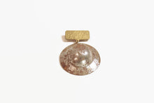 Load image into Gallery viewer, WWI Doughboy Helmet Pin Dayton 1922 Vintage Medal Pin - Eagle&#39;s Eye Finds
