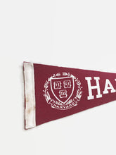 Load image into Gallery viewer, Harvard University Mini Felt Pennant Vintage College Decor - Eagle&#39;s Eye Finds
