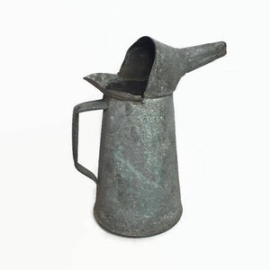 Galvanized Gallon Oil Spout Vintage - Eagle's Eye Finds