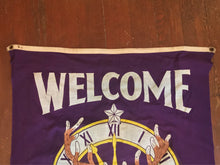 Load image into Gallery viewer, Elks Lodge BPOE Banner Vintage Fraternal Order Decor - Eagle&#39;s Eye Finds
