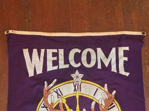 Elks Lodge BPOE Banner Vintage Fraternal Order Decor - Eagle's Eye Finds