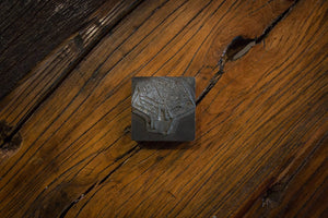 Hand of Cards Vintage Letterpress Block - Eagle's Eye Finds