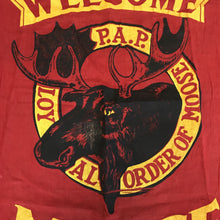 Load image into Gallery viewer, Loyal Order of Moose Banner Vintage Fraternal Order Decor - Eagle&#39;s Eye Finds
