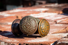 Load image into Gallery viewer, Eastlake Ornate Door Knob Set Vintage Restoration Hardware - Eagle&#39;s Eye Finds
