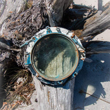 Load image into Gallery viewer, Painted Brass Porthole Window Antique Nautical Porthole - Eagle&#39;s Eye Finds
