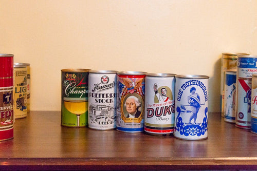 Mystery Vintage Beer Can Lot |  Instant Collection of Empty Vintage Beer Cans - Eagle's Eye Finds