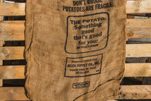 Load image into Gallery viewer, Chef&#39;s Pride Potato Sack Vintage Burlap Bag - Eagle&#39;s Eye Finds
