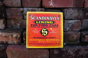 Scandinavia Lining For Ford Model T Cars Vintage Automobile Collectible - Eagle's Eye Finds