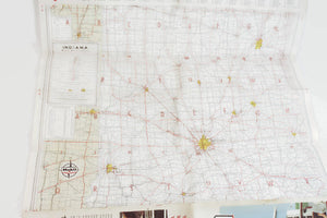 Mobil and Standard Oil Midwest Road Maps Vintage Gas Station Ephemera - Eagle's Eye Finds
