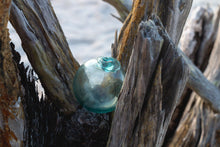 Load image into Gallery viewer, Small Glass Fishing Float Buoy Vintage Japanese Nautical Decor - Eagle&#39;s Eye Finds
