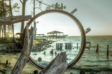 Load image into Gallery viewer, Brass Porthole Window Antique Nautical Port Hole - Eagle&#39;s Eye Finds
