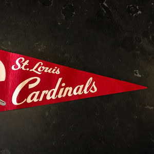 St. Louis Cardinals NFL Football Pennant Vintage Sports Decor - Eagle's Eye Finds