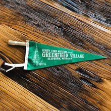 Load image into Gallery viewer, Ford Museum and Greenfield Village Felt Pennant Vintage Wall Decor - Eagle&#39;s Eye Finds
