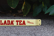 Load image into Gallery viewer, Porcelain Salada Tea Screen Door Push Vintage Advertising Wall Decor - Eagle&#39;s Eye Finds
