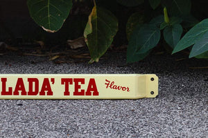 Porcelain Salada Tea Screen Door Push Vintage Advertising Wall Decor - Eagle's Eye Finds