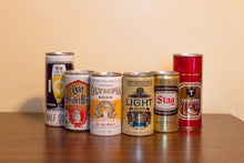 Load image into Gallery viewer, Mystery Vintage Beer Can Lot |  Instant Collection of Empty Vintage Beer Cans - Eagle&#39;s Eye Finds
