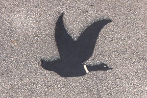 Masonite Flying Geese Vintage Wildlife Wall Decor - Eagle's Eye Finds
