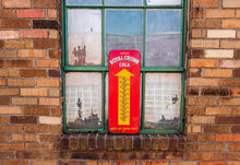 Load image into Gallery viewer, RC Cola Thermometer Vintage Royal Cola Advertising Sign Original - Eagle&#39;s Eye Finds

