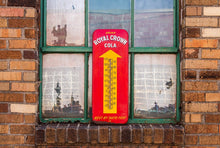 Load image into Gallery viewer, RC Cola Thermometer Vintage Royal Cola Advertising Sign Original - Eagle&#39;s Eye Finds
