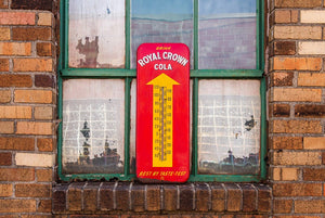 RC Cola Thermometer Vintage Royal Cola Advertising Sign Original - Eagle's Eye Finds