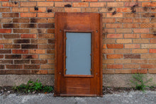 Load image into Gallery viewer, Oak Hall Mirror Hat Rack 1920&#39;s Vintage Wood Entryway Furniture - Eagle&#39;s Eye Finds
