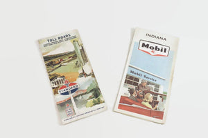Mobil and Standard Oil Midwest Road Maps Vintage Gas Station Ephemera - Eagle's Eye Finds