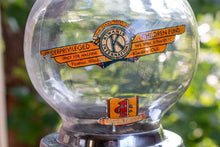 Load image into Gallery viewer, Kiwanis Ford Gumball Machine Vintage Coin Operated Gum Dispenser - Eagle&#39;s Eye Finds

