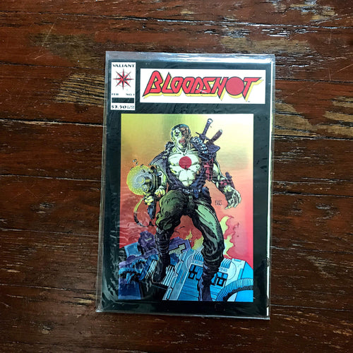 Valiant Comics Bloodshot Volume 1 Issue #1 Chromium Cover Vintage Comic Book - Eagle's Eye Finds