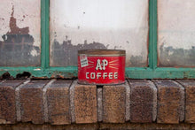 Load image into Gallery viewer, A and P  Coffee Tin Can Vintage Succulent Flower Planter - Eagle&#39;s Eye Finds
